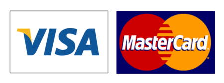 Mastercard and Visa Accepted